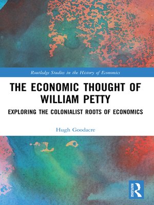 cover image of The Economic Thought of William Petty